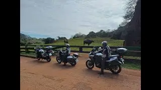 Cabárceno en moto