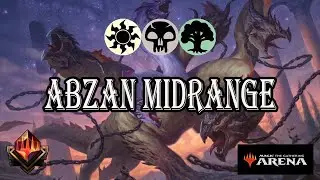 Mythic Rank w/ Abzan Midrange - Standard BO3 - MTG Arena