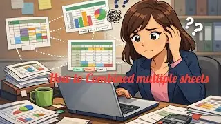 How to Consolidate multiple sheets in one sheet in Excel #Excelfinancenepal #tips #tricks #Excel 