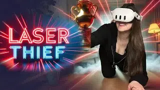 Laser Obstacle Course in Your Own Home: Laser Thief Mixed Reality