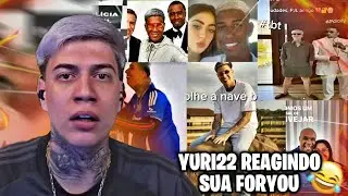 YURI22 REAGINDO MELHORES FOR&Ccedil;ADAS DO CHAT🤣 TENTE N&Atilde;O RIR!