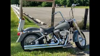 Fatboy Ape Hanger Install, Test Ride, RIP New River Gorge Harley Davidson