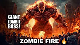 🔥 ZOMBIE FIRE GAMEPLAY PART- 2😱 | Giant Zombie Boss vs Army of Zombies | Ultimate Survival