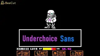 Underchoice Sans phase 1-undertale fangame