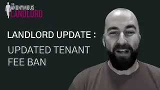 LANDLORD UPDATE - Updated Tenant Fee Ban #propertyinvesting #tomsoane