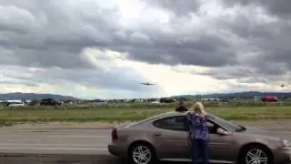 Old Memphis Belle Landing