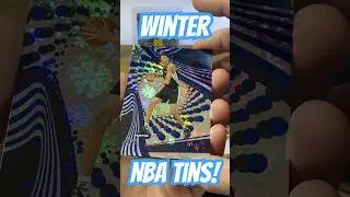 WINTER TINS! ❄️ 2 WEMBYs in the same tin? 🔥 #basketballcards #nba