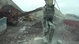 Beton crushen