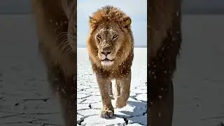 The king of the forest is in a very bad state this winter.