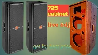 Jbl 725 cabinet best for live