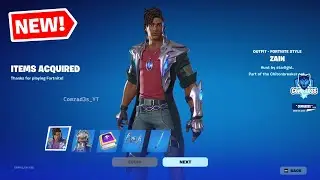 Fortnite New Zain Level Up Quest Pack (Full Showcase) in Chapter 5 Season 4