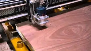 Cybermation Autograph Multicutter 8000 CNC router with Granite Devices Servo drives