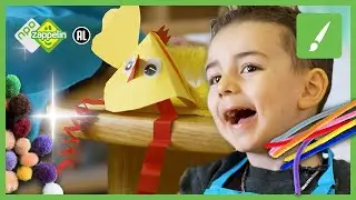 HAAN VAN PAPIER KNUTSELEN | Pasen x Knutselfeest | NPO Zappelin