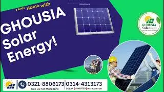 On Grid Solar Plant for Ghousia Solar Energy  &ndash; Pakistan&rsquo;s Trusted Solar Partner