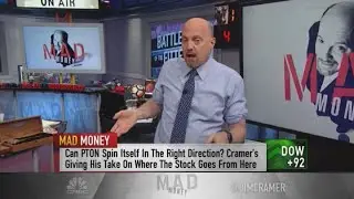 Jim Cramer compares the fitness stocks of Planet Fitness and Peloton