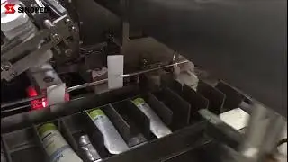 Precise Packaging Soap Toothpaste Bottles Tube Jam Box Pack Machines#wrappingmachine #cartonmachine