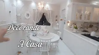 DECORANDO A CASA INSTALAMOS PRATELEIRA NA COZINHA
