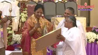 RAJYOG BHAVAN INNAGURATION STAGE PROGRAMME AT SAMRUDHHI BARSHI