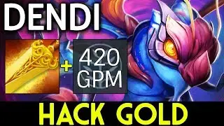 Dendi Dota 2 [Puck] Farm like Hack Gold with Radiance