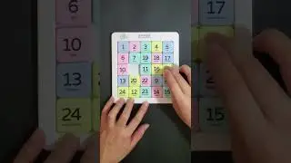 5x5 Sliding Number Puzzle Challenge: Solve in Under 100 Moves?