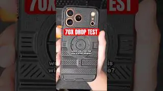 Я 70 раз ронял чехол Dbrand на бак! #шорты #dbrand