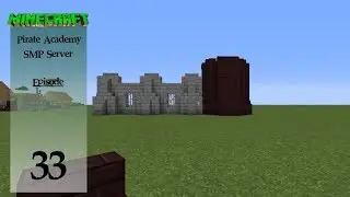 Pirate Academy SMP: EP  33 Evil Lair wall design