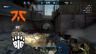 FNATIC VS BIG  - HIGHLIGHTS - Map 2 [OVERPASS] - Elisaesports CSGO 2022 - GRAND FINAL