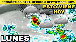 🔴 URGENTE 🔴 MIRA DONDE VIENE ESTA PELIGROSA TORMENTA HOY 8 DE SEPTIEMBRE DE 2025 