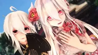 【MMD】Tda式改変ハクさんで夏に去りし君を想フ
