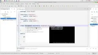 142 Java multiple Interface example الوراثة المتعدد عن طريق الرابط