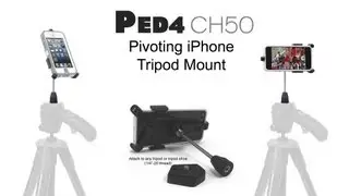 iPhone Tripod Mount PED4-CH50/60/61 Pivoting
