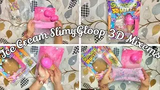 Testing Ice Cream Slimy Gloop 3D Mixems &mdash; Humo Crafty World ✨