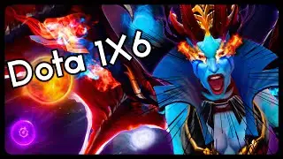 Playing the  ̶W̶o̶r̶s̶t̶ ... Best Queen of Pain Build in Dota 1x6 wait what