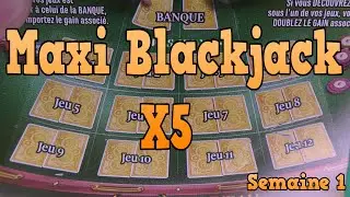 PAS TROP MAL POUR SE MAXI BLACKJACK🤞🤞🤞CHALLENGE 1 S1