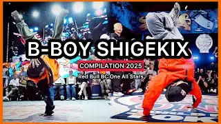 Shigekix Was UNSTOPPABLE in 2025 | Red Bull BC One All Stars | B-Boy COMPILATION 🔥 @RedBullBCOne 