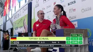 AWC22 - Tiffany Schnabl - Free: Long Program (19.05.2022)