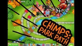 BTD6: How to beat Park Path on Chimps Difficulty