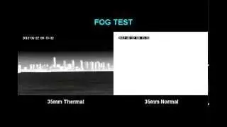 TBT Thermal Imaging Camera Fog Test