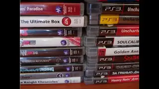 Playstation 3 диски. Моя коллекция.