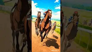 ai generated video #horse #ai #anime #trending #trendingshorts #aivideo #shorts #aiart