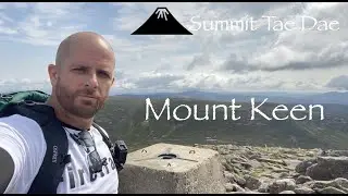 Climbing mount Keen. Scotland's most Easterly Munro.