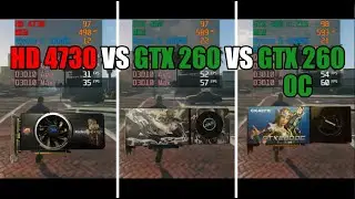 Radeon HD 4730 vs GeForce GTX 260 vs GeForce GTX 260 OC Test In 13 Games (No FPS Drop- Capture Card)