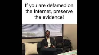 RM Warner Law | Defamed on the Internet?