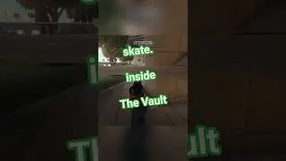 skate. under the map in Market Mile