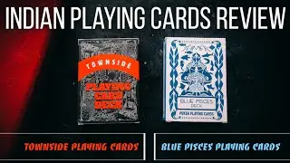 Indian Deck Review | Townside Playing Cards & Blue Pisces Playing Cards By Galliard Games (In Hindi)