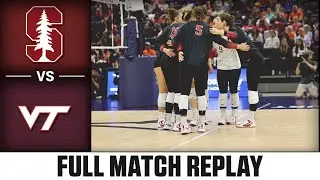 Stanford vs. Virginia Tech Full Match Replay | 2025 ACC Volleyball