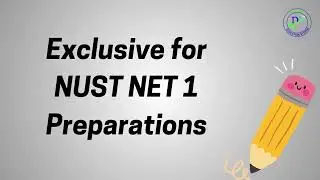 Aptitude Test Preparation I NUST I UET I FAST I PIEAS I GIKI I NUST NET Success Batch I NET 1 Prep