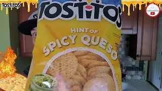 TOSTITOS&reg; Hint Of Spicy Queso Review! 🌽🔥🧀  BEST Tostitos&reg; EVER?