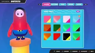 HOW TO CHANGE COLOUR ON GRANDIS SKIN IN FALL GUYS!