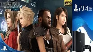 Final Fantasy 7 Remake  4K Live Stream | PS4 Pro